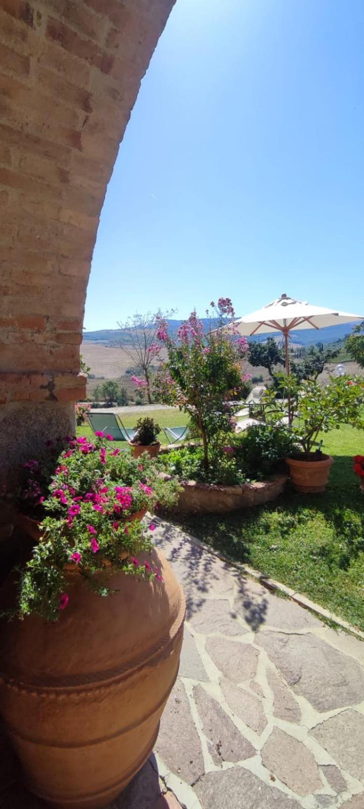 Agriturismo Il Pozzo Castiglione dʼOrcia Exterior foto
